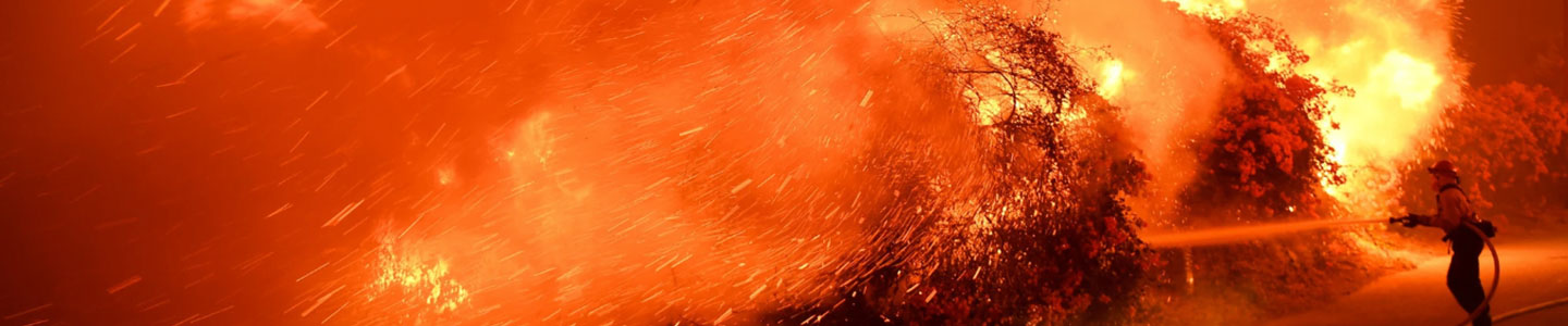 firemen fighting fire